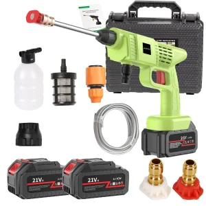 Portable Cordless High Pressure Car Wash Gun
