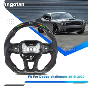 Carbon Fiber LED Steering Wheel Charger/Challenger/Hellcat/2015 -2024